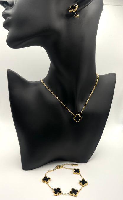 Clover Black Set