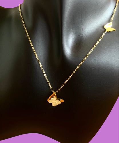 Summer Gold Butterfly Set