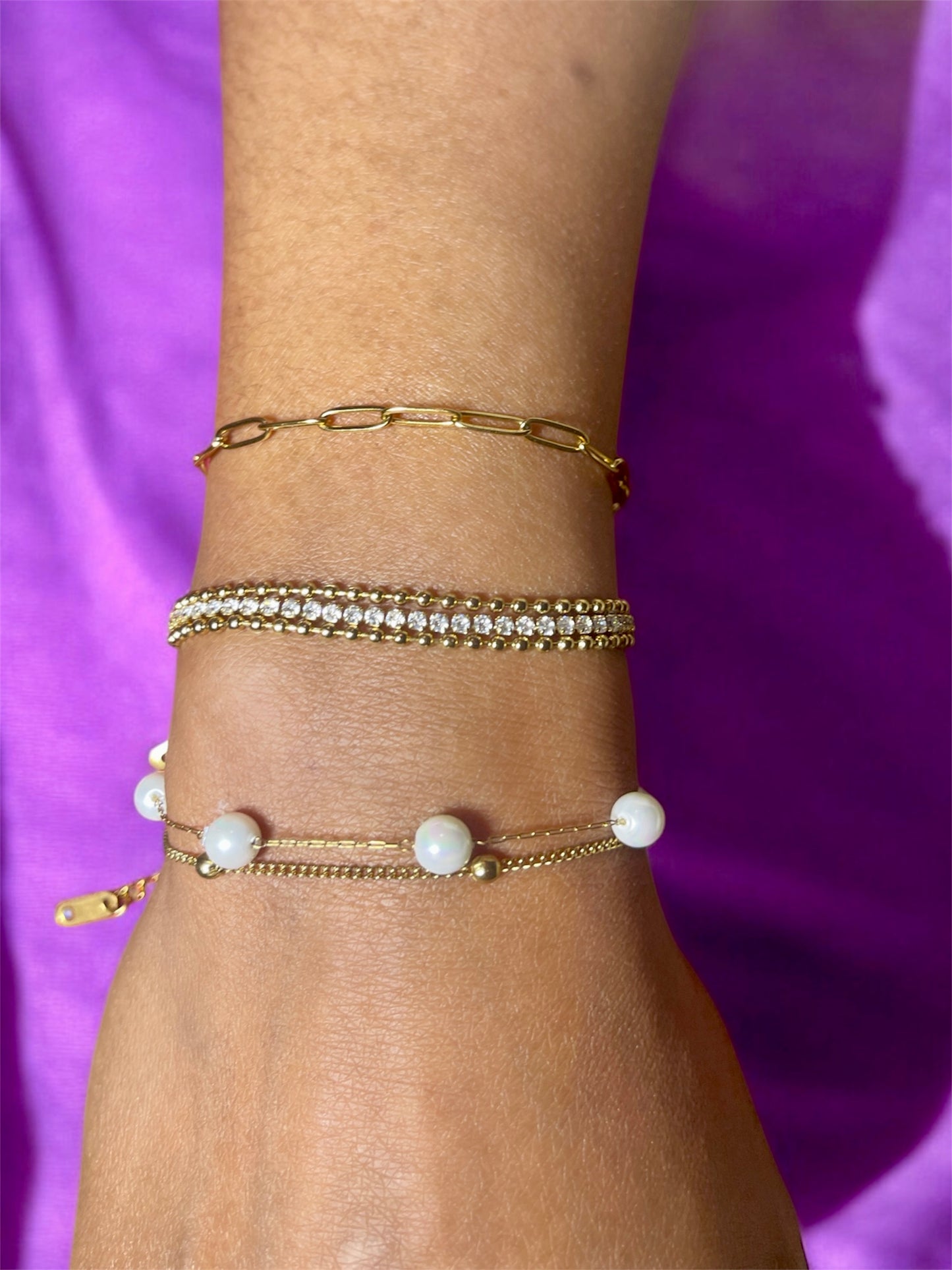 Double perls bracelet